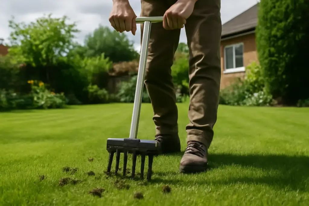 Miglior tecnica per aerare il prato con gli arnesi manuali: favorisci una crescita rigogliosa senza grandi spese