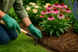 Come mantenere in salute le bordure del giardino? Il metodo che riduce le infestanti