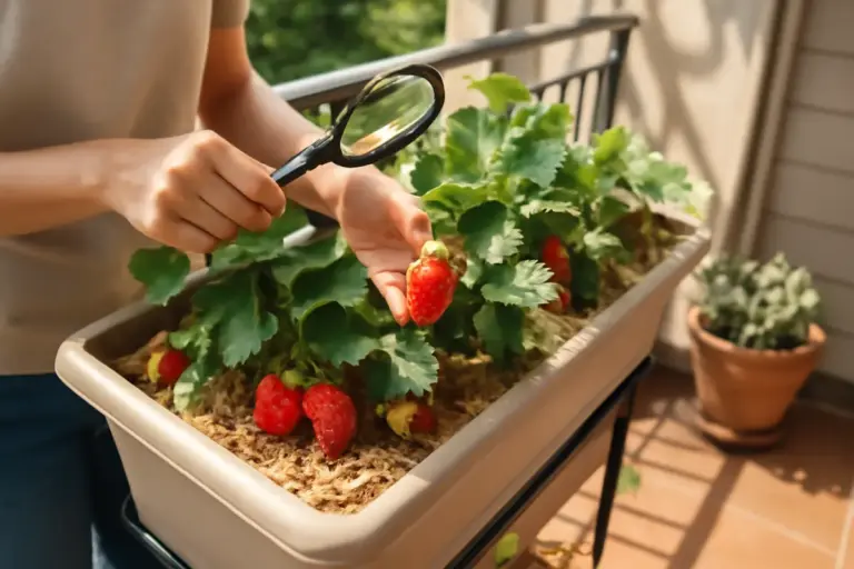 Coltivazione delle fragole in balcone: il metodo che evita muffe e frutti piccoli
