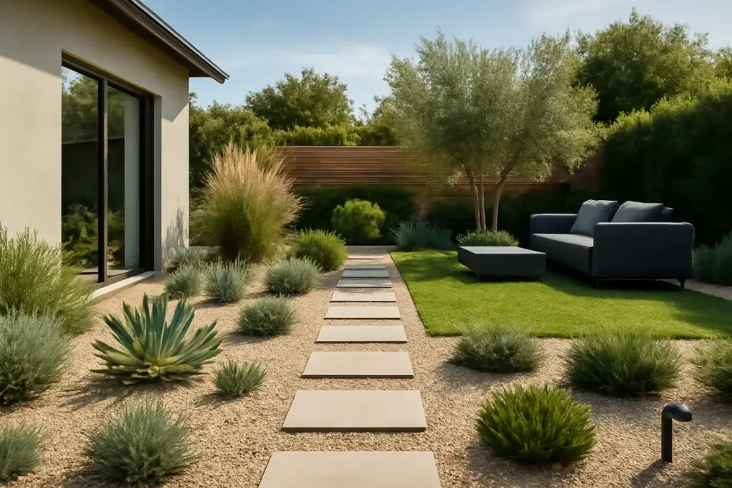 Giardino moderno a bassa manutenzione: la soluzione che libera tempo senza rinunce estetiche