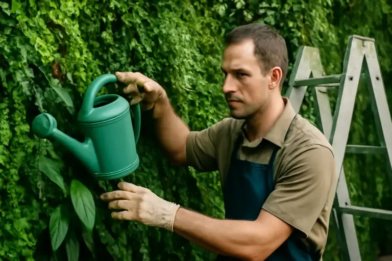 Come affrontare la manutenzione del verde verticale? Una soluzione che previene danni alle radici e promuove la crescita