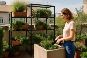 Progetto di terrazzi verdi: come massimizzare lo spazio con strutture leggere e piante adatte