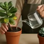 Crassule e piante succulente: irrigazione corretta per evitare macchie e ingiallimento