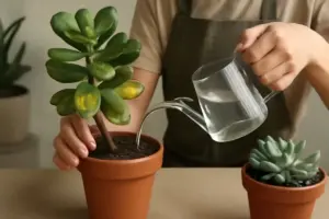 Crassule e piante succulente: irrigazione corretta per evitare macchie e ingiallimento