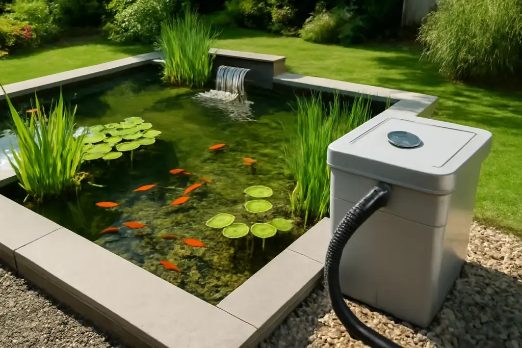Design funzionale di vasche e laghetti ornamentali: la soluzione per acqua sempre pulita e habitat ideale