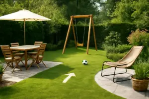 Come suddividere gli spazi del giardino per zona pranzo, gioco e relax? L’accorgimento pratico che li rende armoniosi