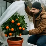 Gestione degli agrumi in vaso durante l’inverno: il passaggio da non saltare per evitare la perdita di frutti