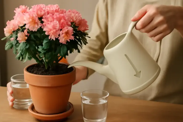 Azalee in vaso: il trucco per mantenere il terreno sempre umido senza ristagni dannosi