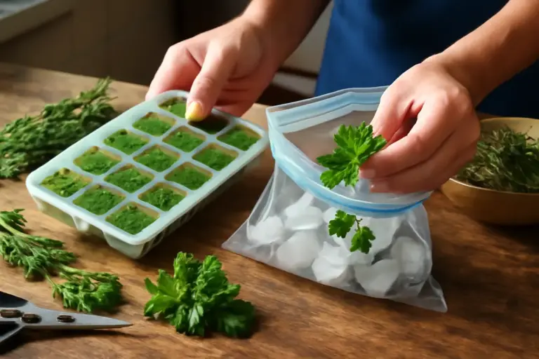 Raccolta e conservazione delle erbe aromatiche dell’orto: la tecnica rapida che preserva sapore e profumo