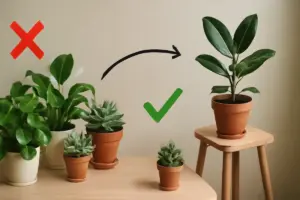 Quali sono gli errori più gravi nella disposizione delle piante? Rimedia facilmente con questo accorgimento fondamentale
