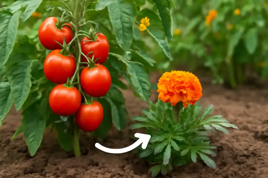 Cosa piantare vicino ai pomodori per aumentare il raccolto? L’abbinamento che protegge le piante